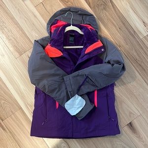 North Face 3 in 1 Ladies Ski Jacket